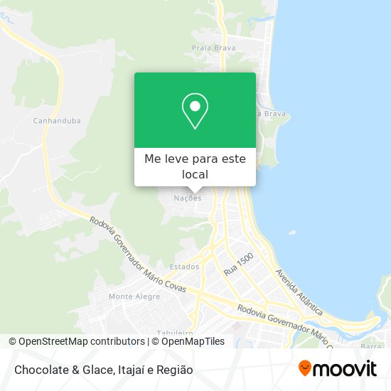 Chocolate & Glace mapa