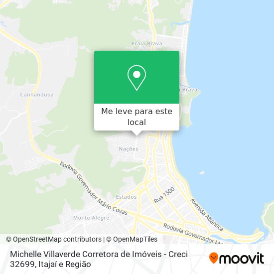 Michelle Villaverde Corretora de Imóveis - Creci 32699 mapa