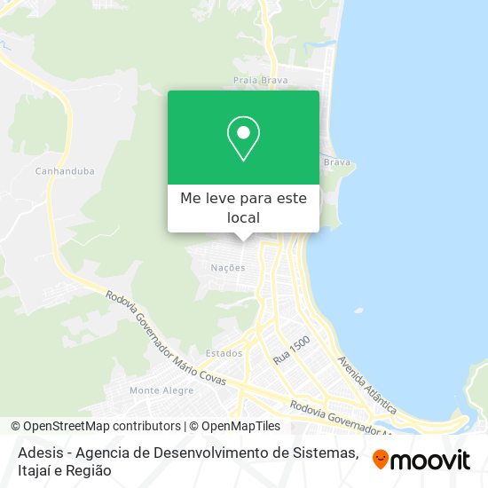 Adesis - Agencia de Desenvolvimento de Sistemas mapa