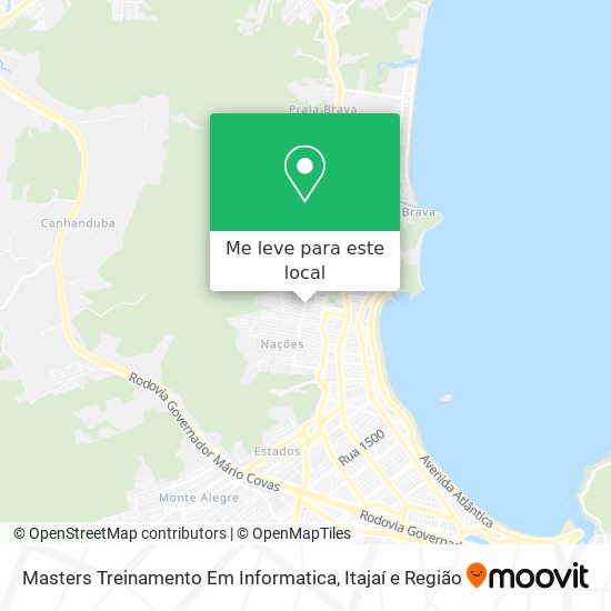 Masters Treinamento Em Informatica mapa