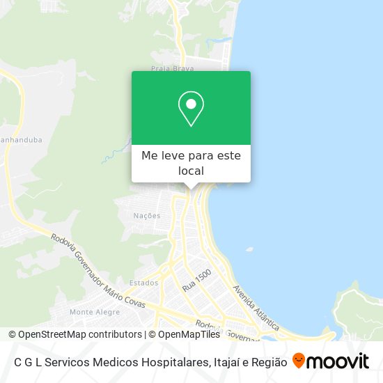 C G L Servicos Medicos Hospitalares mapa