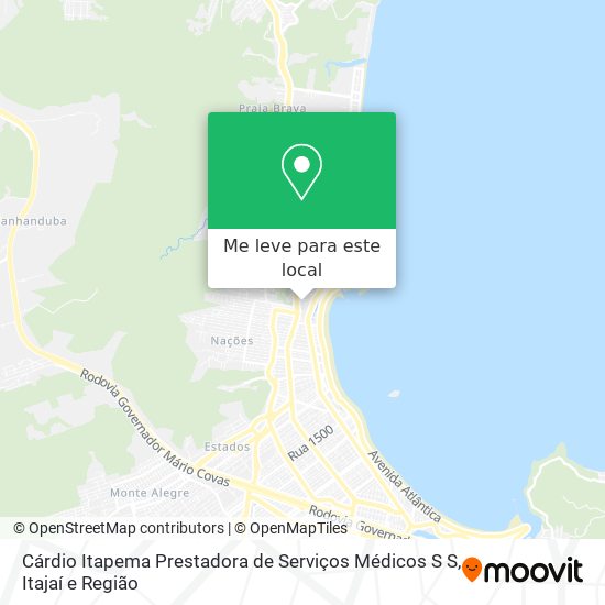 Cárdio Itapema Prestadora de Serviços Médicos S S mapa