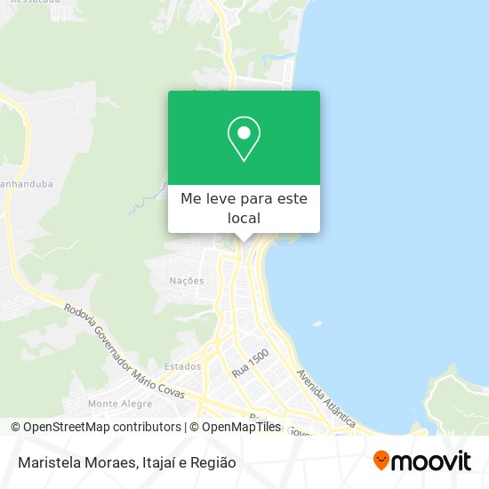 Maristela Moraes mapa