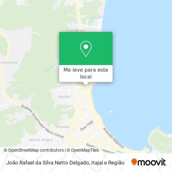 João Rafael da Silva Netto Delgado mapa