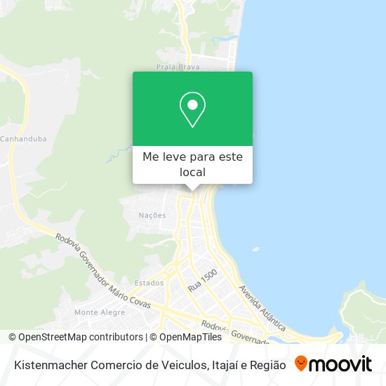 Kistenmacher Comercio de Veiculos mapa