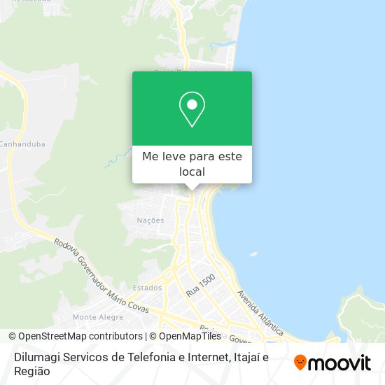 Dilumagi Servicos de Telefonia e Internet mapa