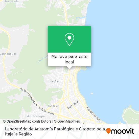 Laboratório de Anatomía Patológica e Citopatologia mapa