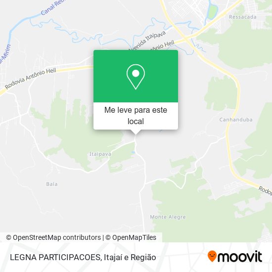 LEGNA PARTICIPACOES mapa