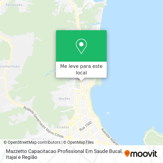 Mazzetto Capacitacao Profissional Em Saude Bucal mapa