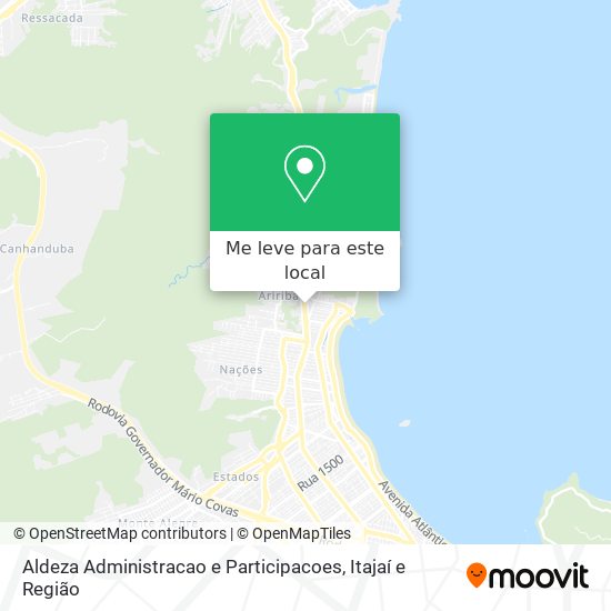 Aldeza Administracao e Participacoes mapa