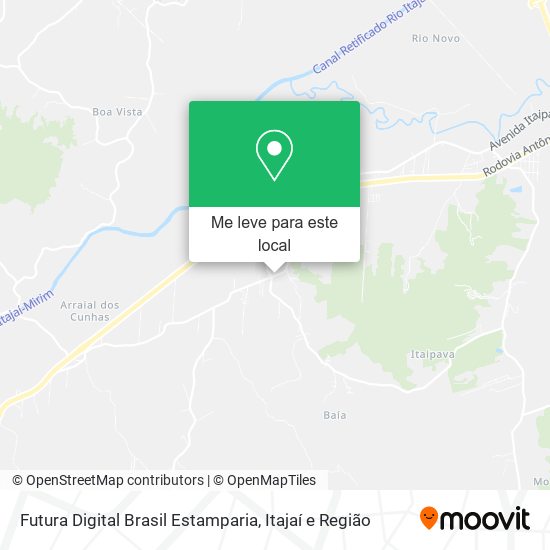Futura Digital Brasil Estamparia mapa