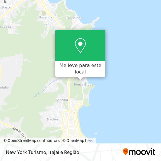 New York Turismo mapa