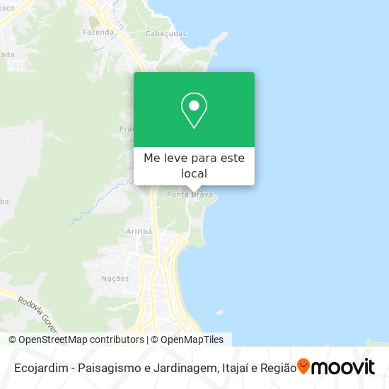 Ecojardim - Paisagismo e Jardinagem mapa