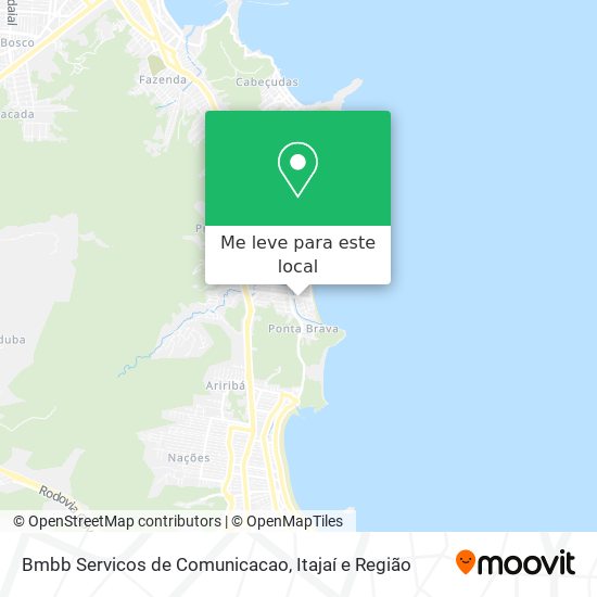 Bmbb Servicos de Comunicacao mapa