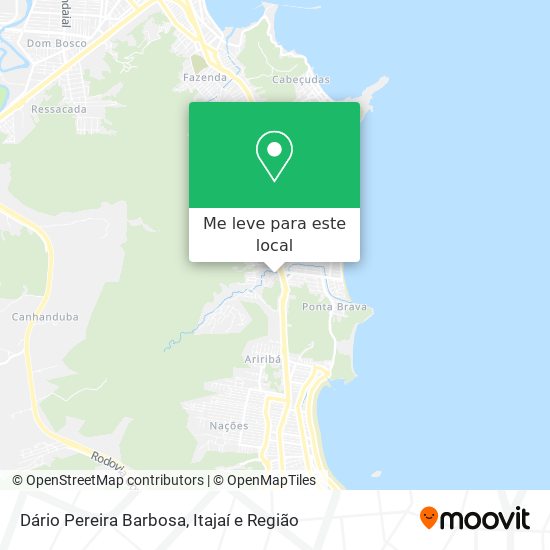 Dário Pereira Barbosa mapa