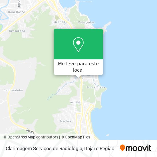 Clarimagem Serviços de Radiologia mapa