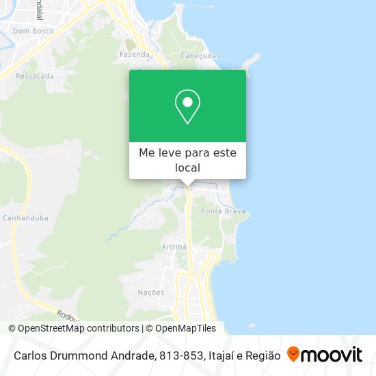 Carlos Drummond Andrade, 813-853 mapa