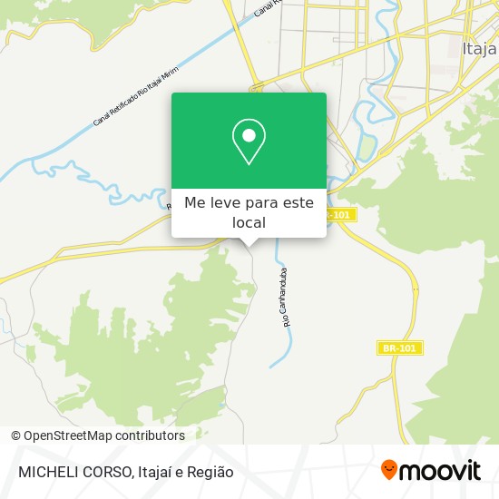 MICHELI CORSO mapa