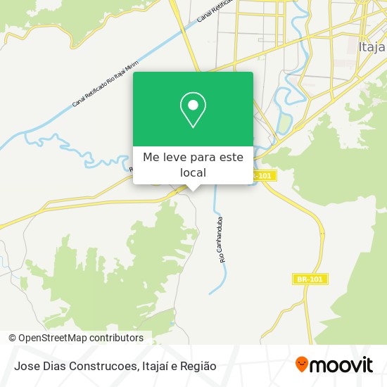 Jose Dias Construcoes mapa