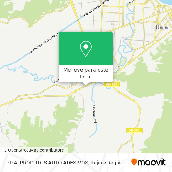 P.P.A. PRODUTOS AUTO ADESIVOS mapa