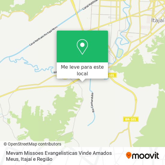 Mevam Missoes Evangelisticas Vinde Amados Meus mapa