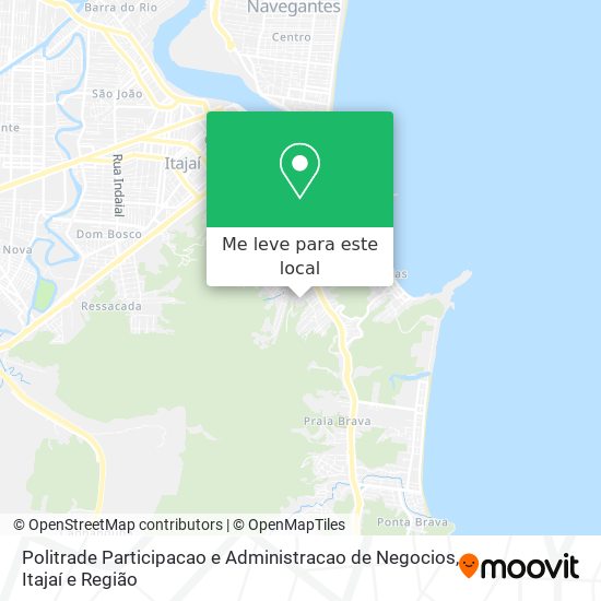 Politrade Participacao e Administracao de Negocios mapa