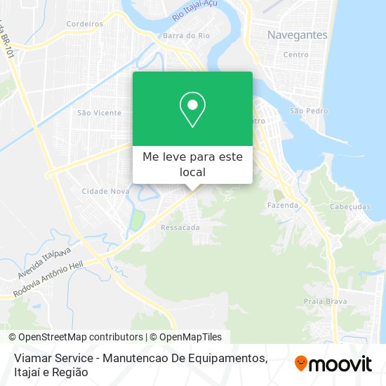 Viamar Service - Manutencao De Equipamentos mapa