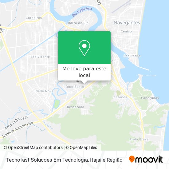 Tecnofast Solucoes Em Tecnologia mapa