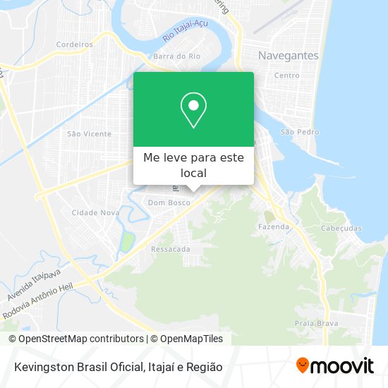Kevingston Brasil Oficial mapa