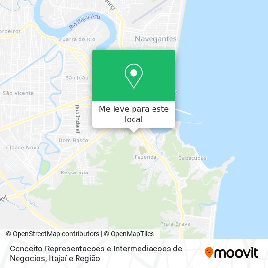 Conceito Representacoes e Intermediacoes de Negocios mapa