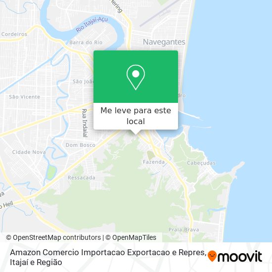 Amazon Comercio Importacao Exportacao e Repres mapa