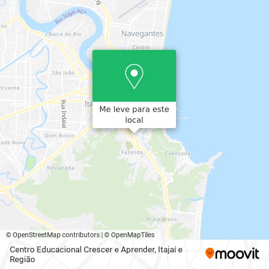 Centro Educacional Crescer e Aprender mapa