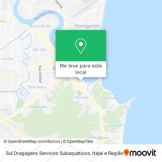 Sul Dragagens Servicos Subaquaticos mapa