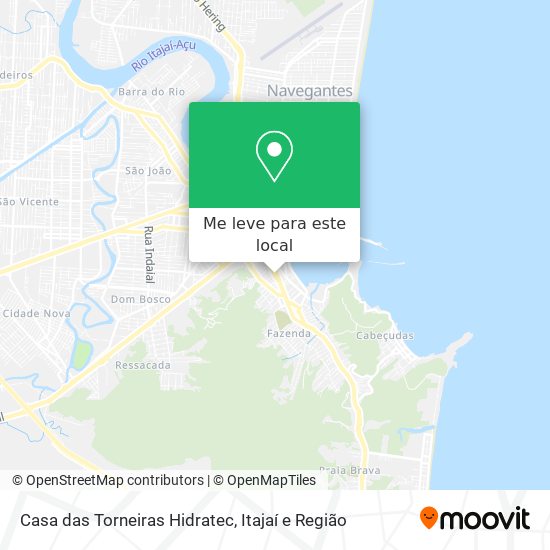 Casa das Torneiras Hidratec mapa