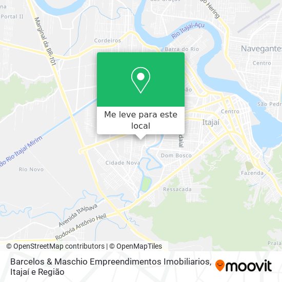 Barcelos & Maschio Empreendimentos Imobiliarios mapa