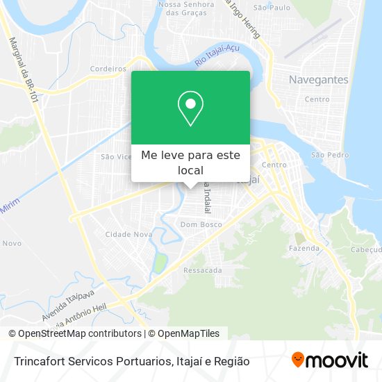 Trincafort Servicos Portuarios mapa