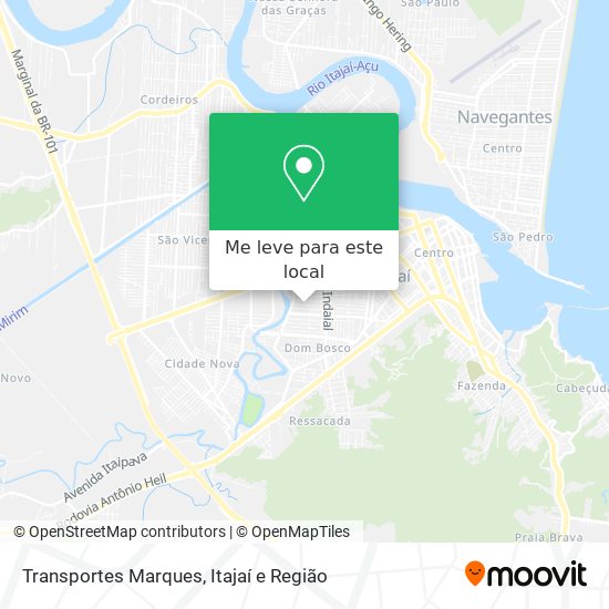 Transportes Marques mapa
