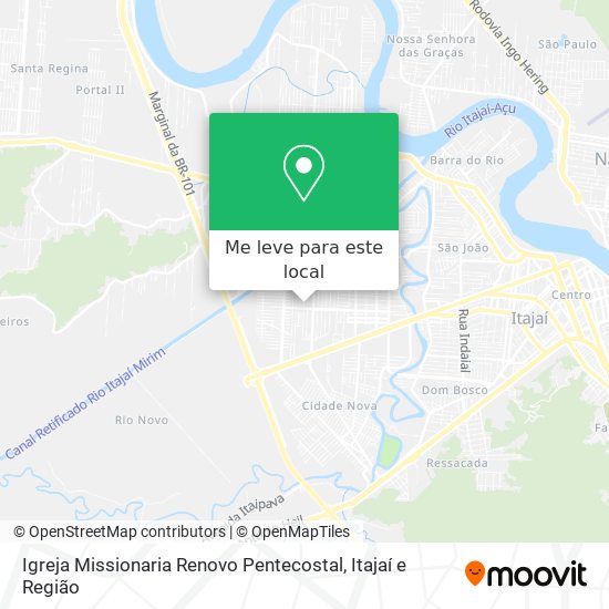 Igreja Missionaria Renovo Pentecostal mapa