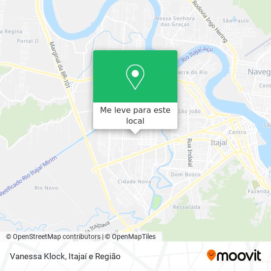 Vanessa Klock mapa