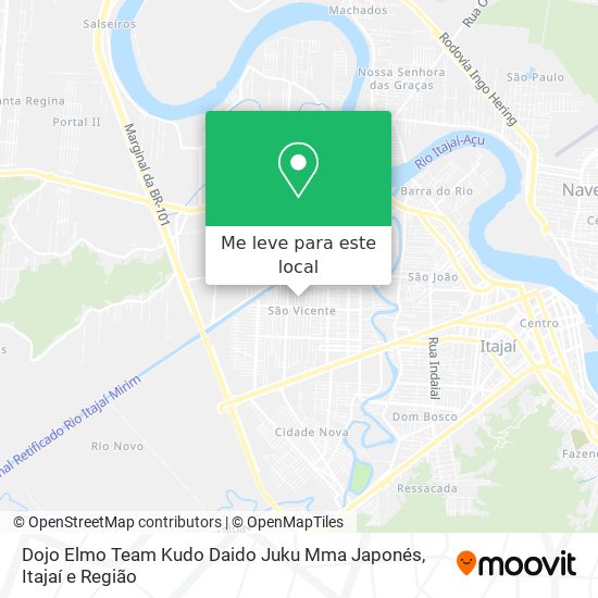 Dojo Elmo Team Kudo Daido Juku Mma Japonés mapa