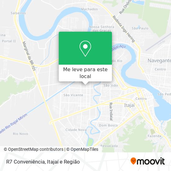 R7 Conveniência mapa