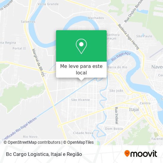 Bc Cargo Logistica mapa