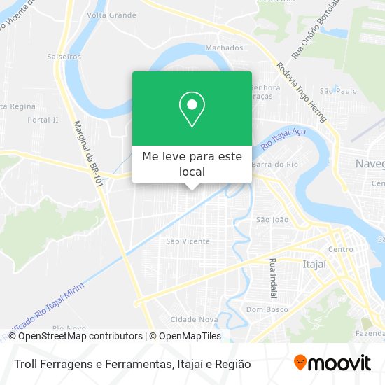 Troll Ferragens e Ferramentas mapa