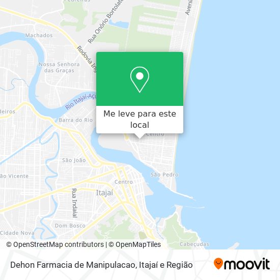 Dehon Farmacia de Manipulacao mapa