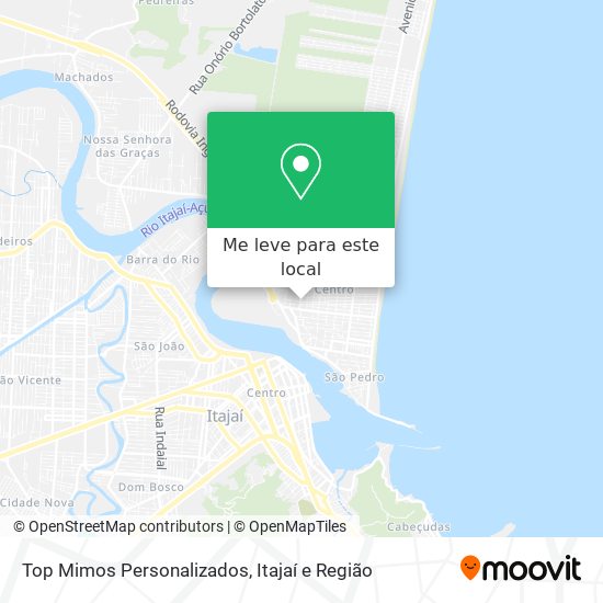 Top Mimos Personalizados mapa