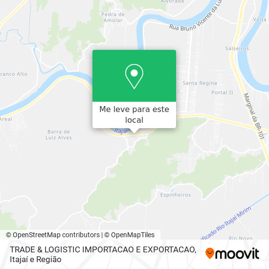 TRADE & LOGISTIC IMPORTACAO E EXPORTACAO mapa