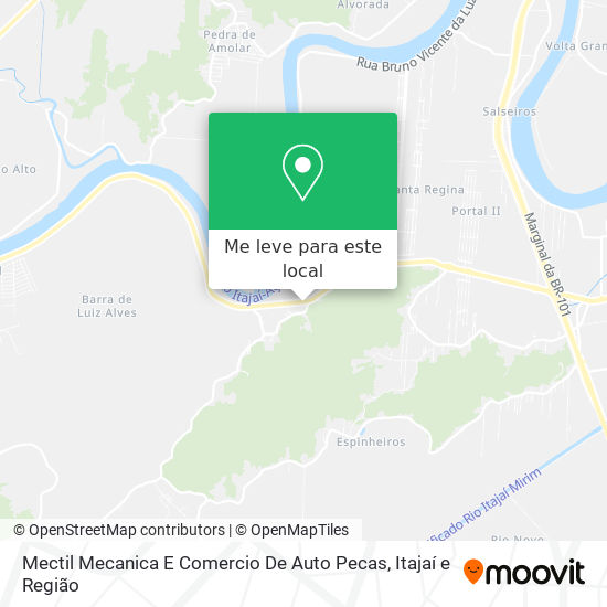 Mectil Mecanica E Comercio De Auto Pecas mapa