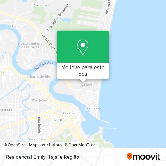 Residencial Emily mapa