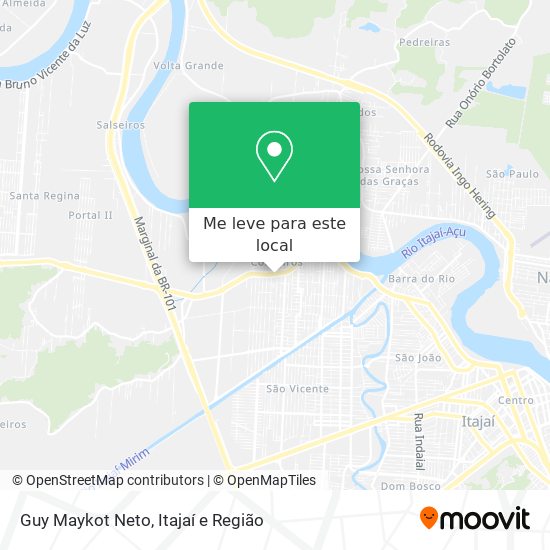 Guy Maykot Neto mapa