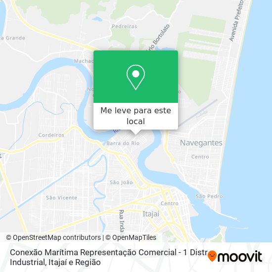 Conexão Marítima Representação Comercial - 1 Distr Industrial mapa